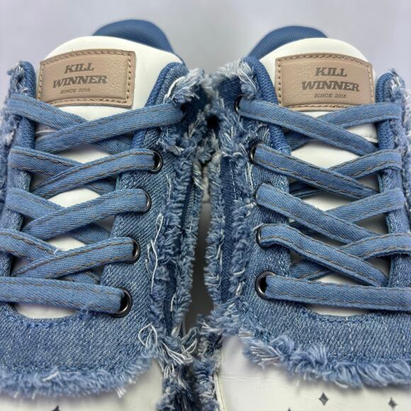 KILL WINNER  “Noah’s Ark Denim Shattered Meteor” Shoes Men’s Size 7.5 - Picture 5 of 12